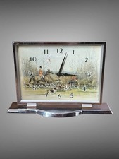 Art Deco Hunting Scene Desk