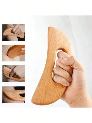 Wooden gua sha scraping board - wooden,