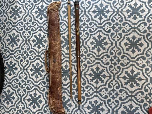 Pool cue two - two, with