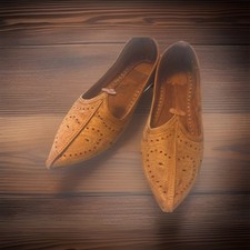 Leather Men's Jutti Slippers