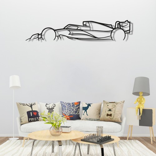 Metal car wall - art,, sports