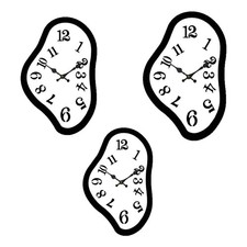 Melting Wall Clock Hanging