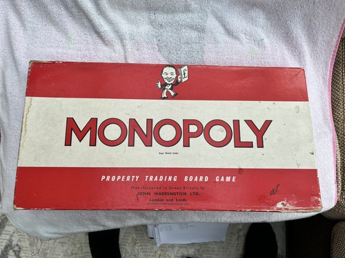 Waddingtons monopoly board - waddingtons,