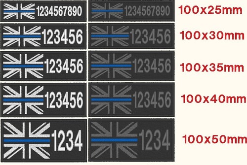 100mm union flag personalised - union,