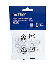 GENUINE Brother Sewing Machine Bobbins 11.5 pkt 10 SFB  SA156  XA5539151- A896