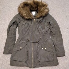 M&S khaki coat Jacket Mid