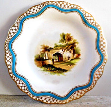 antique hand painted landscape