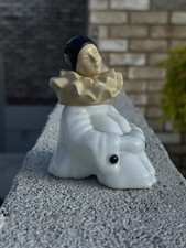 Vintage 1970's Pierrot Clown Avon MOONWIND Perfume Empty Bottle Rare 