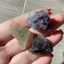 Fluorite rough raw - -, /