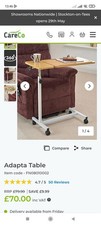 CareCo Adapta Table Over Chair
