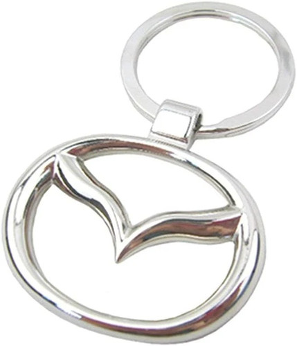 Vintage metal keyring - metal,