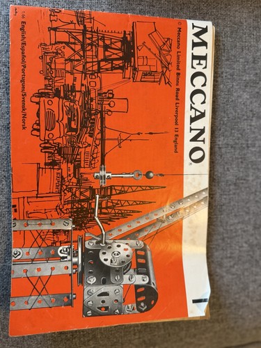 Vintage meccano book models - vintage,