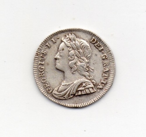 1732 maundy twopence george - 1732,