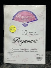 5 Sheet Pack of A4 Original Pergamano Parchment Paper Ref FC6 