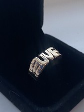 Mens 9ct gold ring - 9ct,