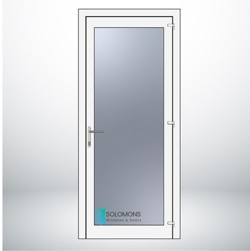 Upvc single door - -, glass