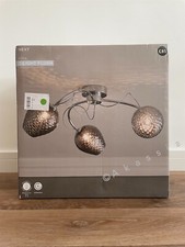 Next Kira 3 Light Flush Fitting Ceiling Light