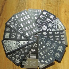 Christmas Nail Art Stamping