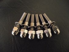 STAINLESS STEEL EXHAUST STUDS FITS BMW  K75  K75C  K75RT  K75S