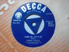 TOMMY STEELE 7" single Come