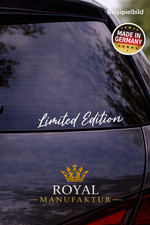 Limited edition sticker car - "limited, edition"