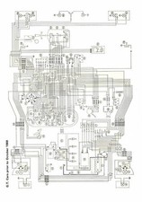Mk1 Ford Escort 1600GT & 1300 GT Pre (Before) October 1969 A3 Wiring Diagram