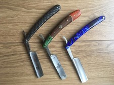 Set Of Three Straight Razors