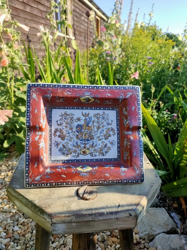 Hermes style ashtray porcelain - hermes,