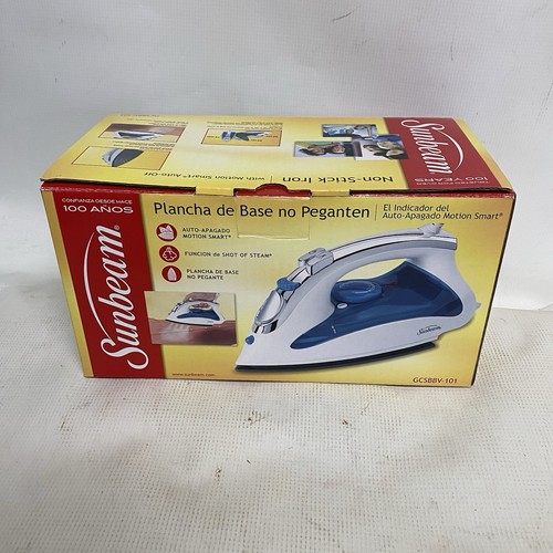 Sunbeam non stick iron with - sunbeam,