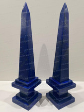 12" two pcs Marble Obelisk