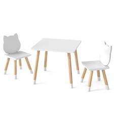 Wooden Toddler Desk and Chair