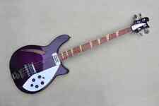 Purple 4 Strings Electric Bass