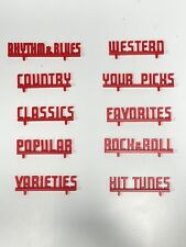 AMI / BAL AMI H / I - 100 120 200 Select Jukebox Classification Genre Titles Red