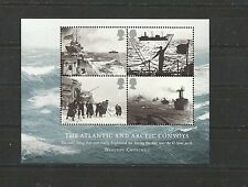 Great Britain 2013 The Atlantic and Artic Convoys Mini Sheet MNH