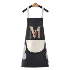 Gold Initials Kitchen Apron
