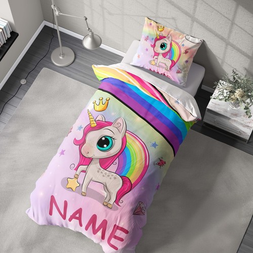 Personalised name unicorn - personalised,