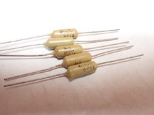 3300pF 3.3nF 400V 10%  MULLARD MUSTARD AXIAL CAPACITOR VINTAGE GUITAR SOUND AMP