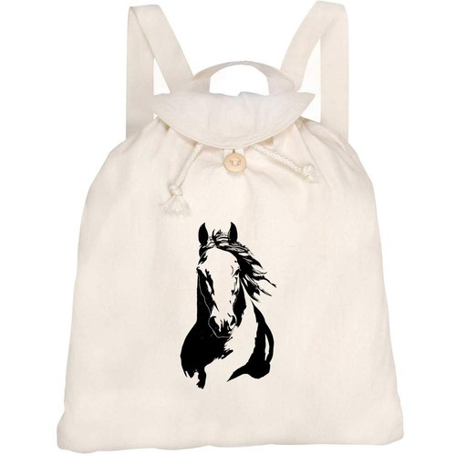 Minimalist horse portrait - horse, portrait'