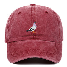 Embroidered Pigeon Baseball