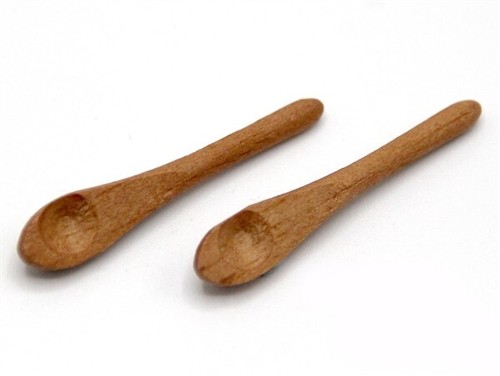 Dolls house mixing spoons - mixing,
