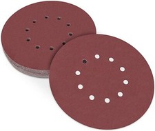 Hook and Loop 9" 10 Hole 60-240 Grit Sanding Discs Sandpaper for Drywall Sander