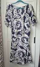Phase Eight White/Navy Floral