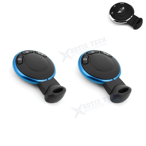 Sky blue remote control key - 2x,