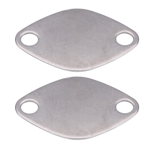Egr valve blanking block plate - egr,