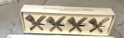 Pier silver plated napkin - pier,