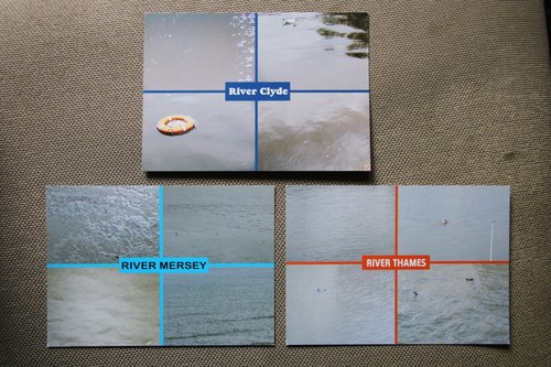 Comic postcards river - comic,