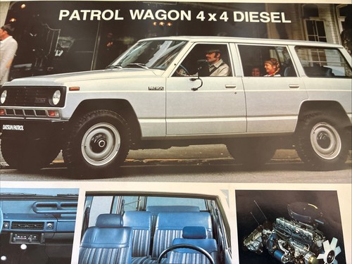 Datsun patrol wagon 4x4 - datsun,