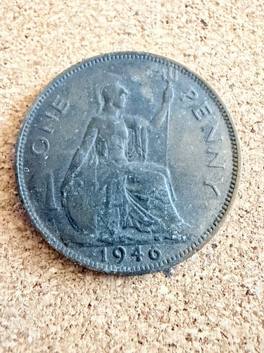 1946 one penny - king, vi