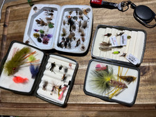 Orvis fly box with fly fishing