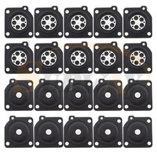 20x Carburetor Metering Diaphragm Repair Set For Zama C1U Carb A015010 Black